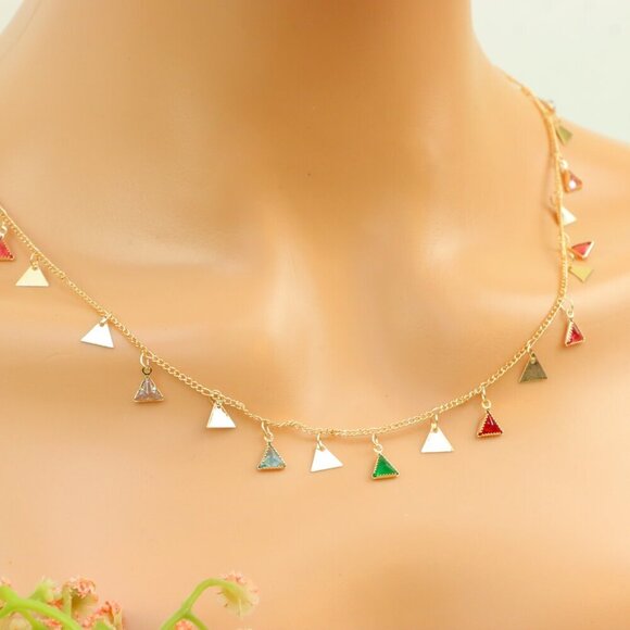 "New Beautiful Design Necklace Chain for Women/Girls, Gift, N756 - Picture 2 of 10